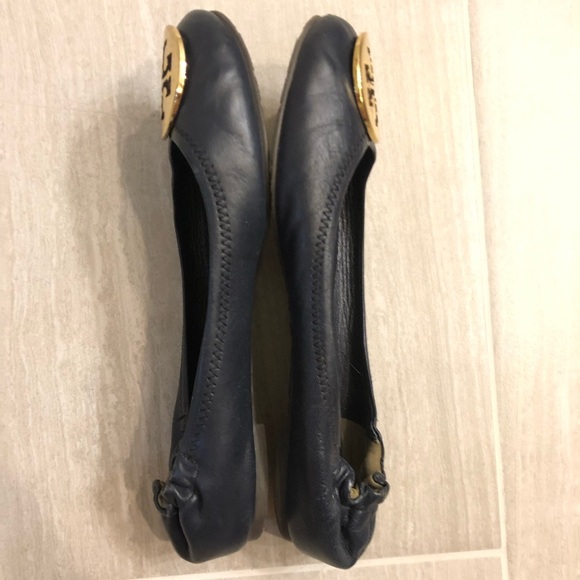 Tory Burch Reva Ballet Flat Size 8M - Picture 5 of 9
